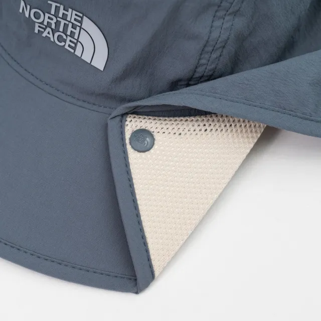 【The North Face】TNF 休閒 多功可折疊漁夫帽 CLASS V CONVERTIBLE SUNSHIELD 男 女 藍 (NF0A8EPX0U3)