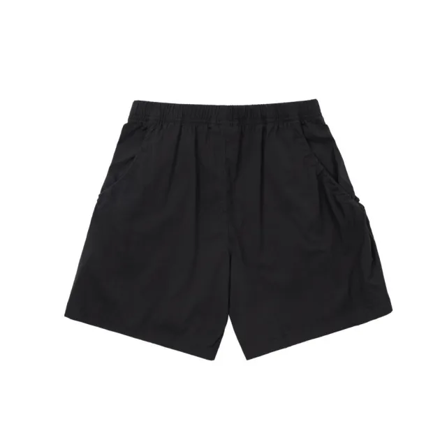 【The North Face】TNF 休閒 運動 DWR防潑水抽繩口袋短褲 W CASUAL SHORT - AP 女 黑 (NF0A8G02JK3)