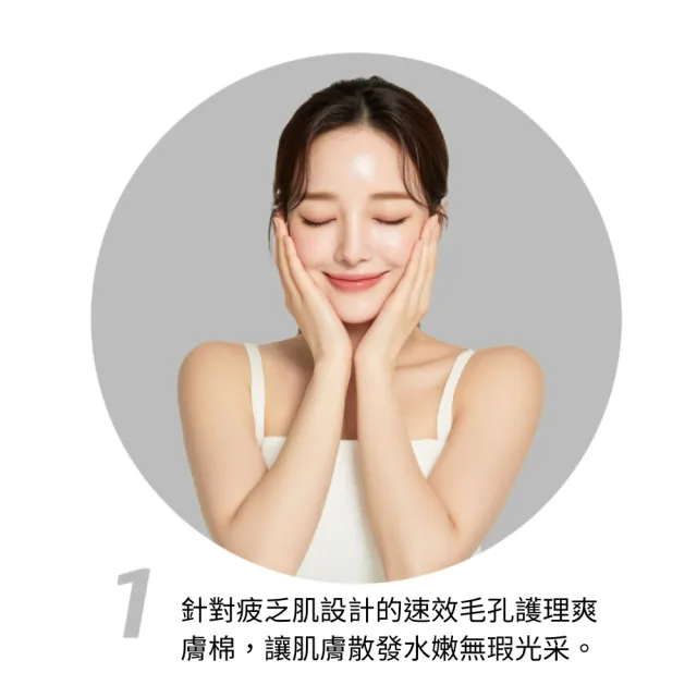 【LEBELAGE 蕾浿雷】韓國爽膚棉60片*2(新款PDRN)