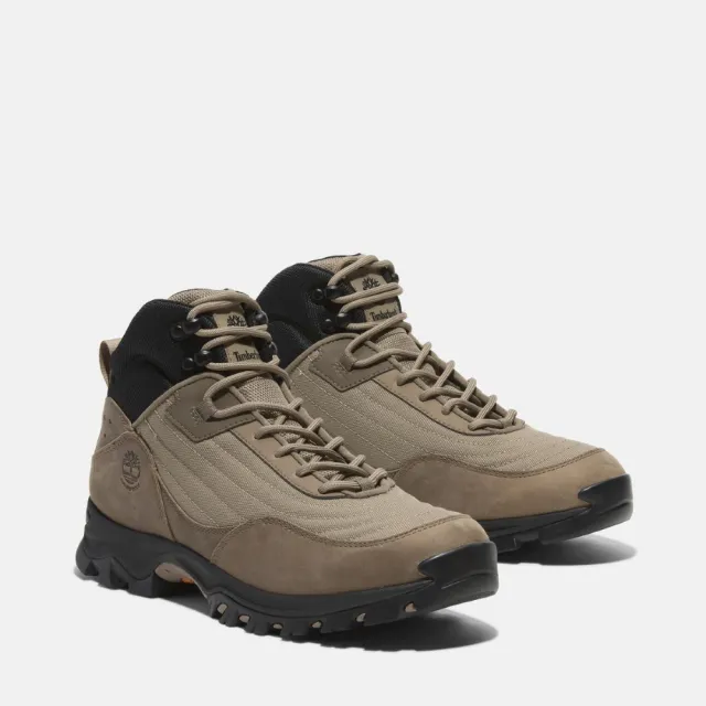 【Timberland】男款米色Mt. Maddsen防水中筒健行鞋(A6CH5EMI)