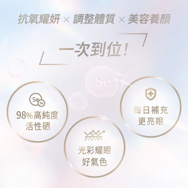 【HouSe 好硒家】硒2皙美妍錠 60錠/盒(昆凌推薦 養顏美容)