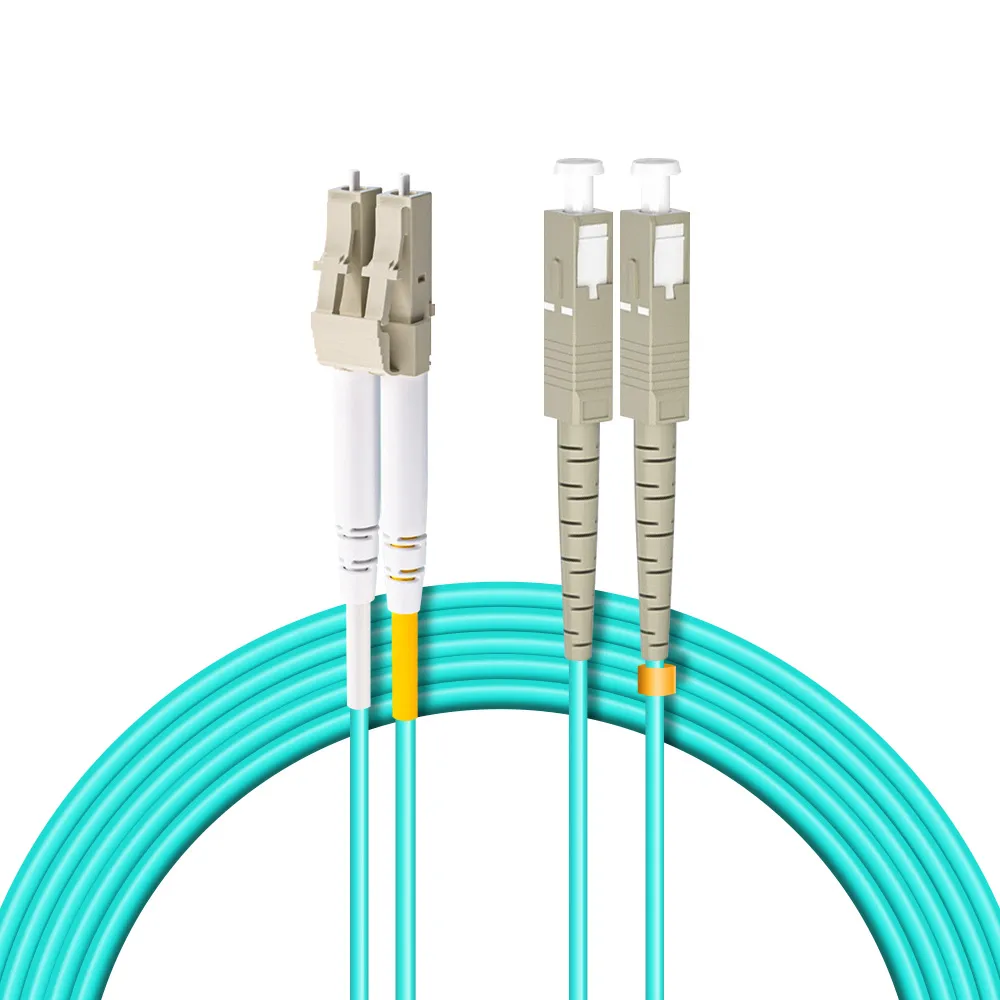 【台灣霓虹】電信級LC-SC多模10G雙芯OM3光纖跳線30米