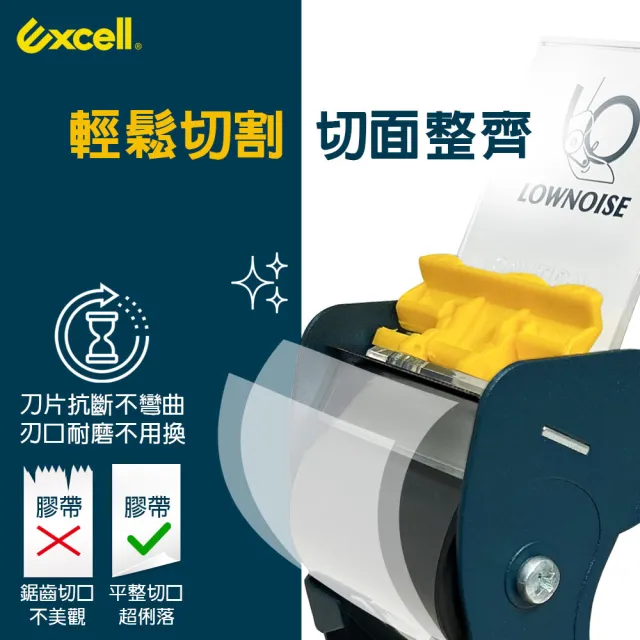 【Excell.tw】SNC-289 降低噪音封箱神器50mm寬 _不含膠帶(SNC-289系列)