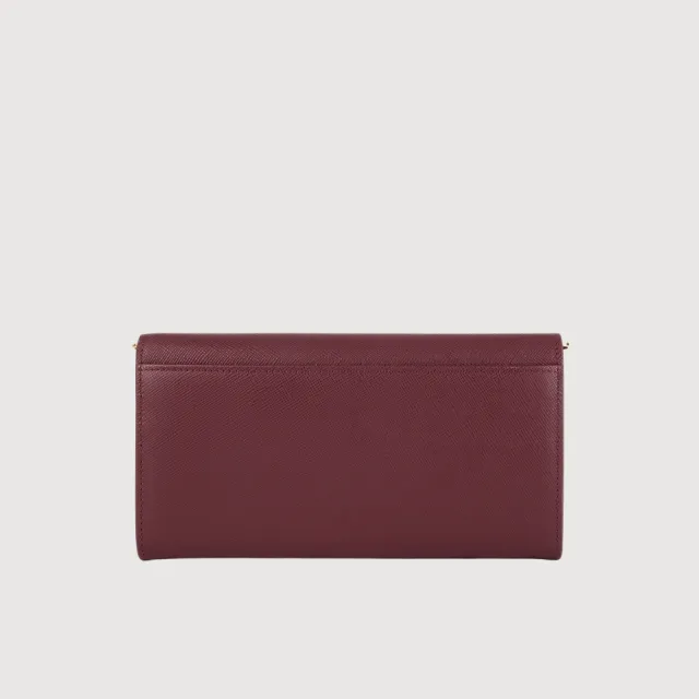 【BRAUN BUFFEL 德國小金牛】米蕾 信封包-多色任選(BF2008-720-BK/BRA/DC) 錢包送禮推薦