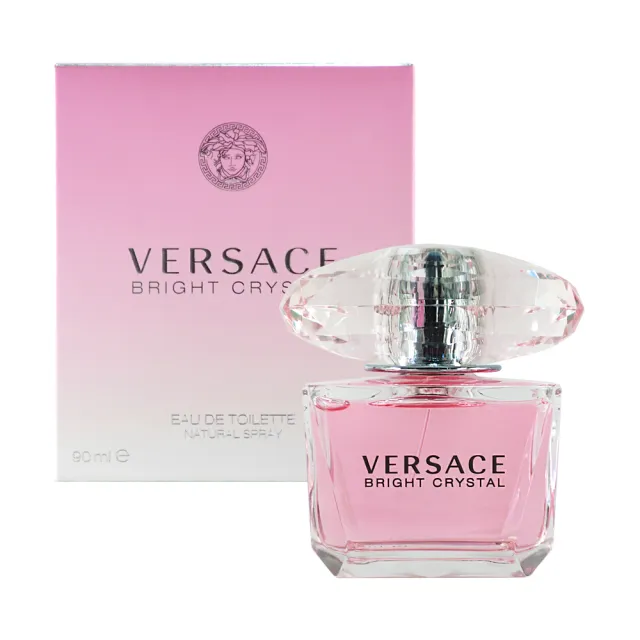 VERSACE 凡賽斯】香戀水晶女性淡香水90ml(Bright Crystal 專櫃公司貨