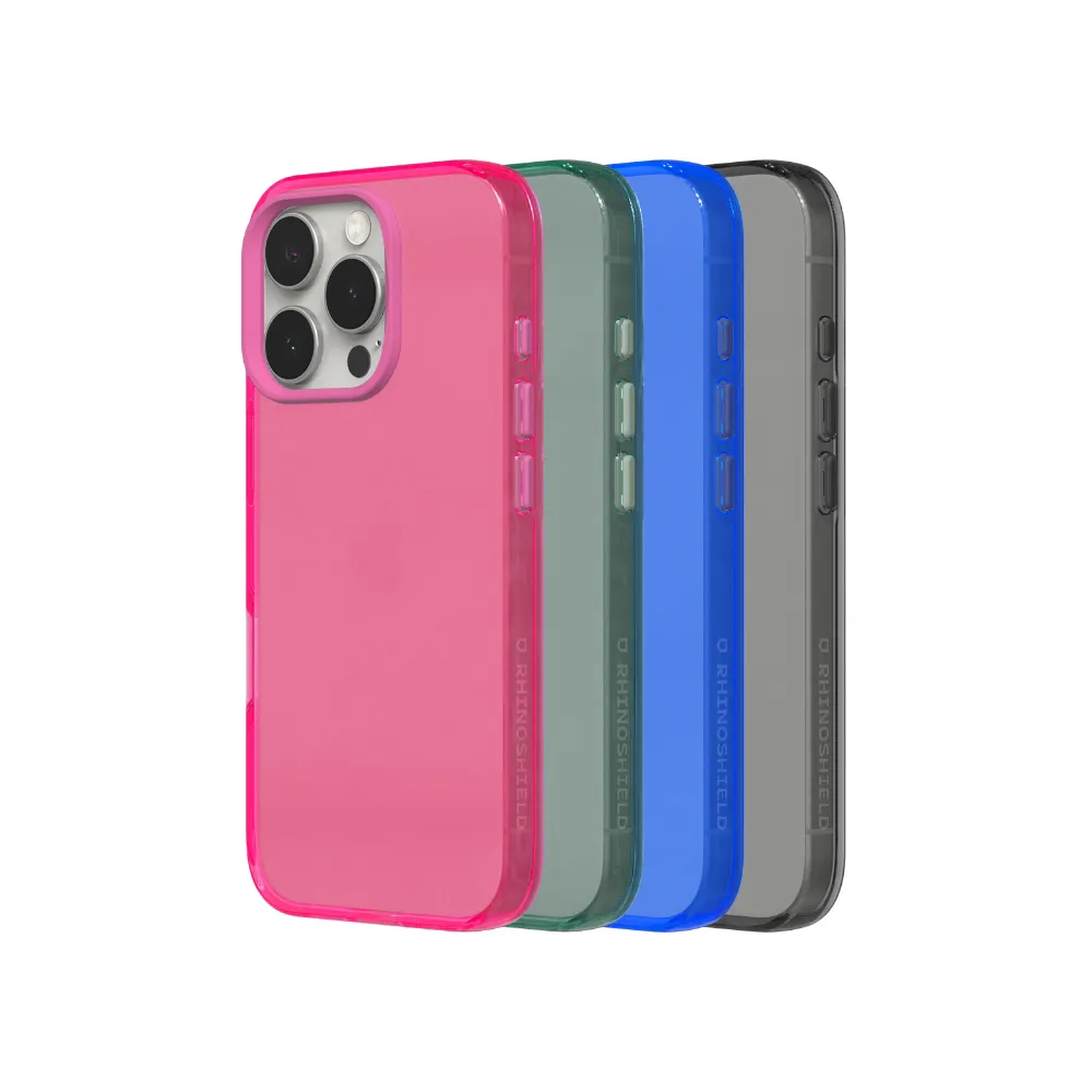 【RHINOSHIELD 犀牛盾】iPhone 16/16 Plus/16 Pro/16 Pro Max JellyTint 透明防摔手機殼(相機鍵開孔版)