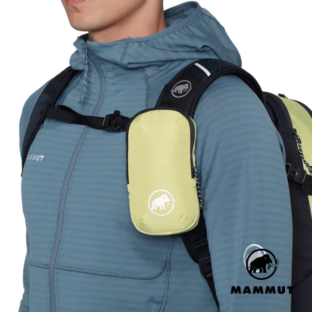 【Mammut 長毛象】Lithium Add-on Shoulder Harness Pocket M 背包肩帶小包 接骨木花 M號 #2810-00830