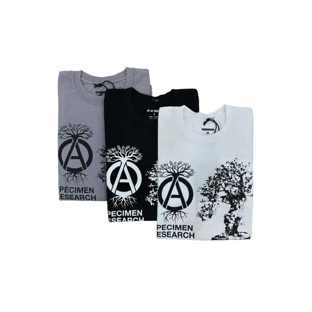 【NEIGHBORHOOD】Neighborhood Srl. Tee Ls - 1 黑/灰/白 塊根 長袖Tee 252PCNH-LT19