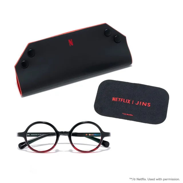 【JINS】HOME®× Netflix 聯名光學眼鏡系列-多款任選(UGF-25A-270/271)