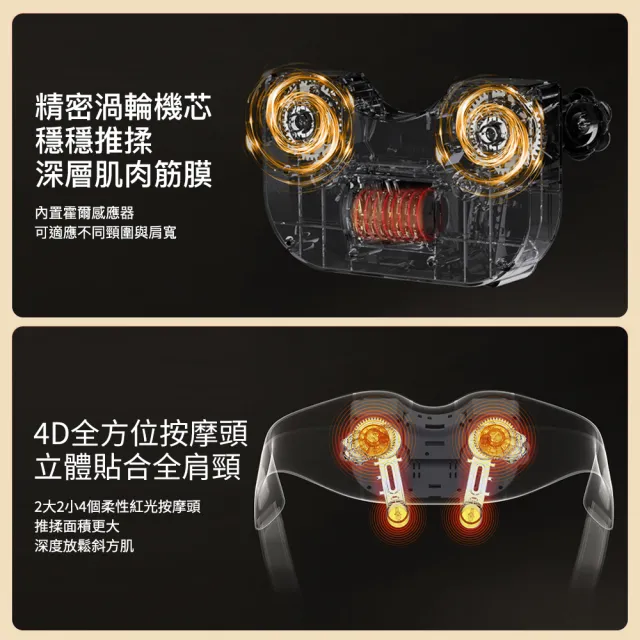 【breo 倍輕鬆】古法肩背按摩器(Z6)