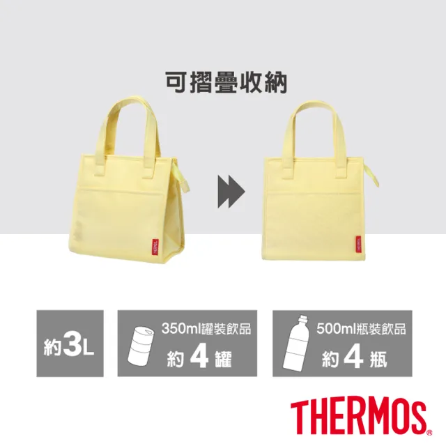 【THERMOS 膳魔師】寬底保冷袋(Z-BSCB)