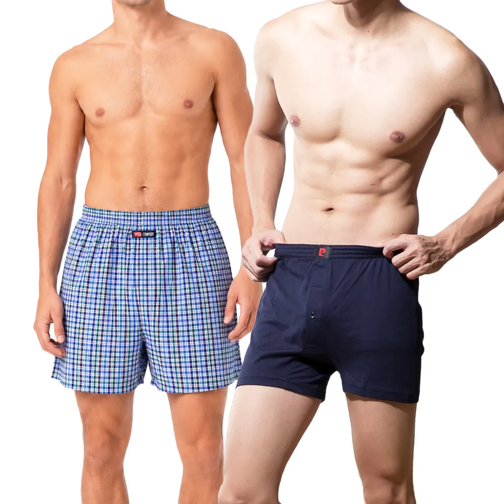 【pierre cardin 皮爾卡登】6件組 人氣暢銷舒適透氣男內褲7款任選-速(吸排/莫代爾/純棉/格紋/男內褲)