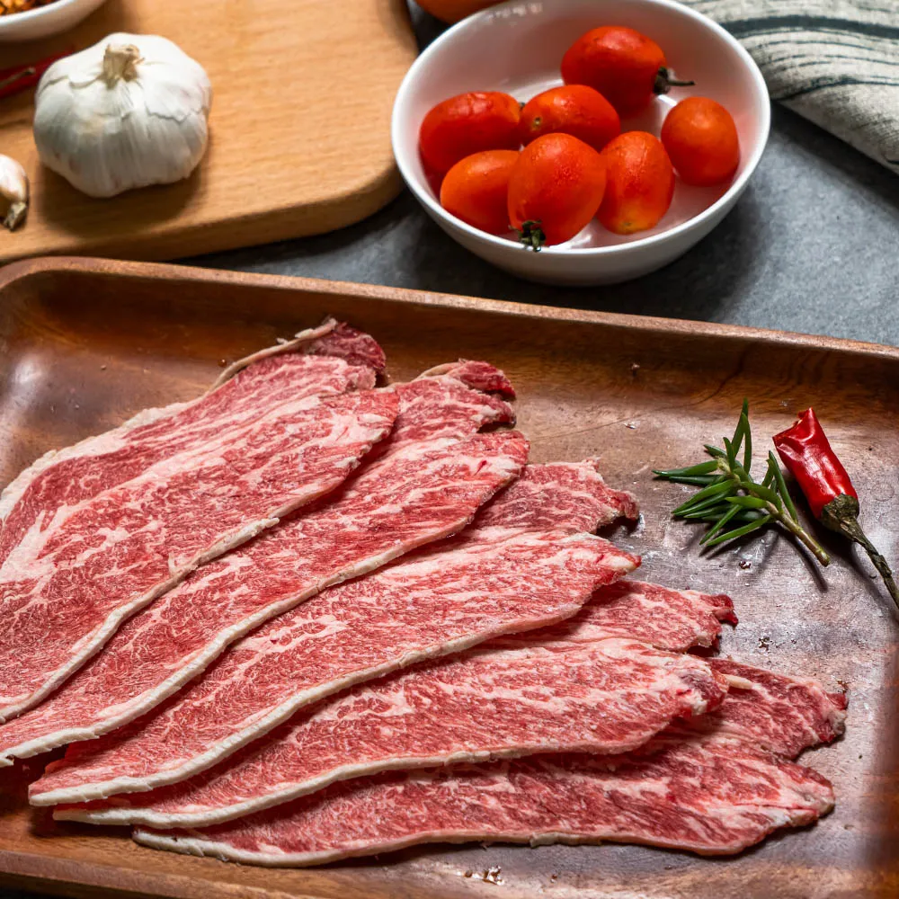 【漢克嚴選】美國和鑽牛PRIME無骨牛小排火鍋肉片3盒組(150g±10%/盒)