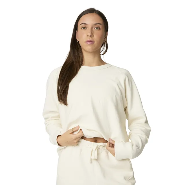 【Manduka】CAS Crew Sweatshirt 有機棉柔感長袖上衣(運動罩衫、瑜珈上衣、瑜珈服)