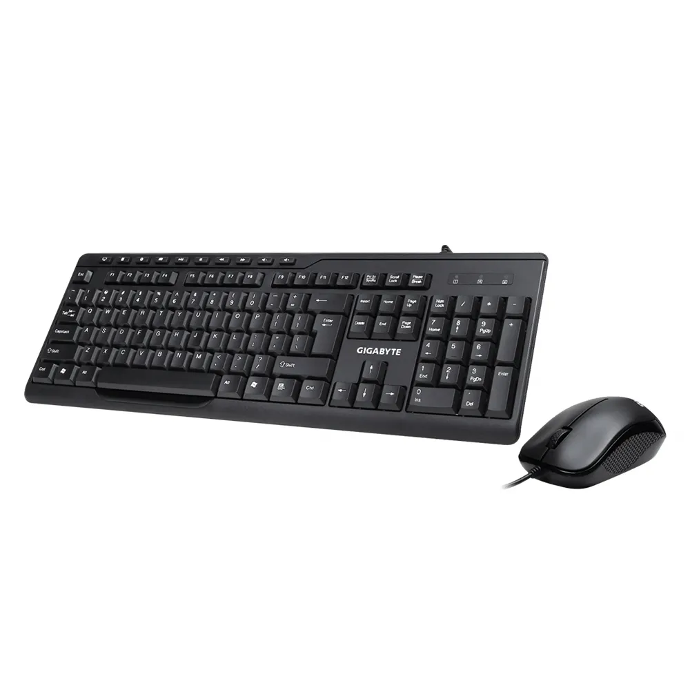 【GIGABYTE 技嘉】KM6300 有線鍵鼠組