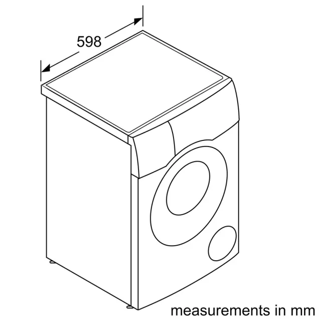 【BOSCH 博世】10/7 kg智慧洗脫烘滾筒洗衣機(WNC554A0TC)