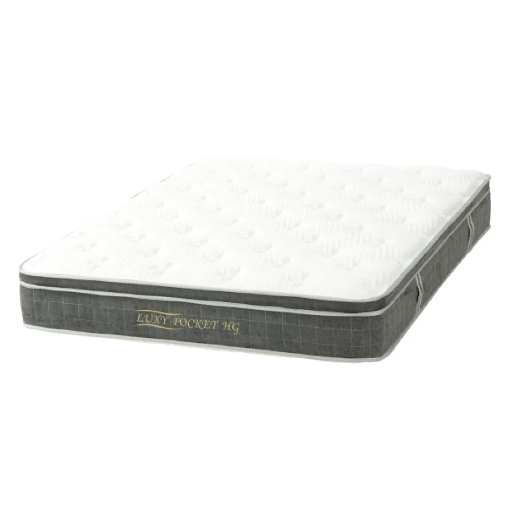 【NITORI 宜得利家居】◎硬質彈簧 獨立筒彈簧床 床墊 LUXY POCKET HG TW 雙人加大(床墊 彈簧床 獨立筒彈簧)