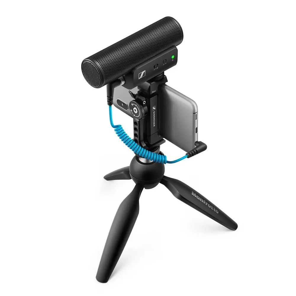 【SENNHEISER 森海塞爾】MKE 400 Mobile KIT 專業短槍型 指向性麥克風 套組(正成公司貨)