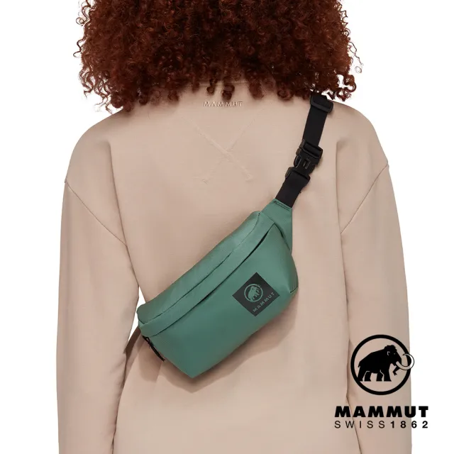 【Mammut 長毛象官方直營】Xeron Classic Waistpack 2L 經典日常休閒腰包 深玉石綠 #2810-00471