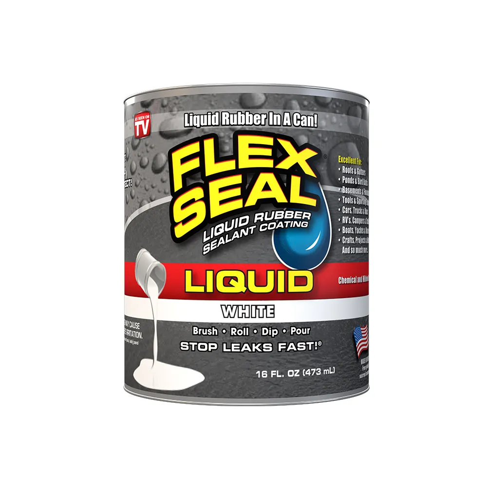 【FLEX SEAL】LIQUID 萬用止漏膠 亮白色 473ml