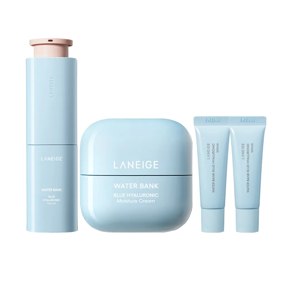 【LANEIGE 蘭芝】官方直營 水酷修護保濕精壩雙星組(保濕精華 50ml 保濕霜 50ml 送禮首選)
