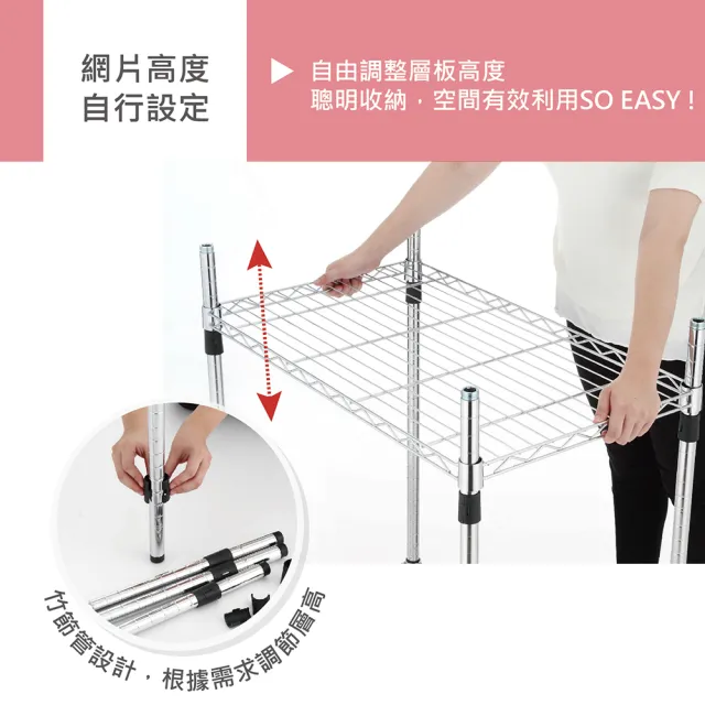 【KIWISH 奇意生活館】鐵架MIT四層架120x46x180cm-雙色(鐵架/收納架/層架/置物架/波浪架/鐵力士架/貨架)
