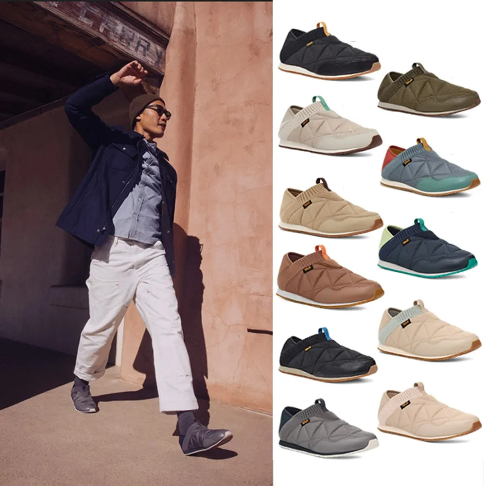 【TEVA】菠蘿麵包鞋 男鞋 女鞋 休閒鞋 懶人鞋 兩穿式防潑水 保暖 ReEmber (多款任選)