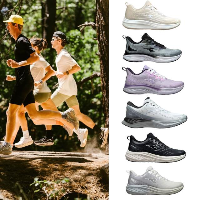 【DIADORA】女鞋 男鞋 運動鞋 跑步鞋 輕量慢跑鞋 健走鞋(網路獨家款)