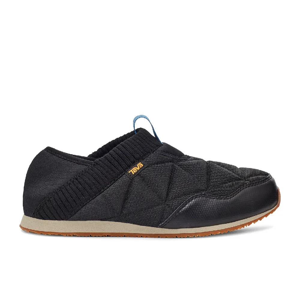 【TEVA】菠蘿麵包鞋 男鞋 休閒鞋 懶人鞋 兩穿式防潑水 保暖 ReEmber Moc 黑/灰褐 TV1125472BPZT