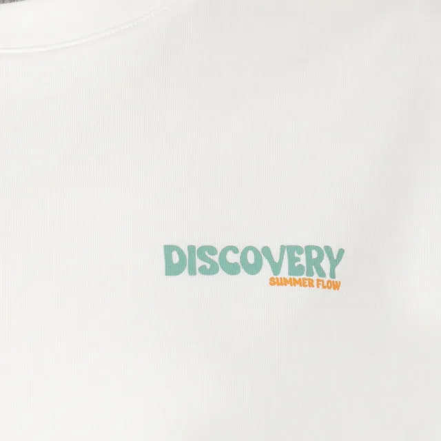 【Discovery Expedition】Freshvent 女版夏日度假風 涼感抗UV短袖T恤 上衣 (DWRS9M063-WHS)