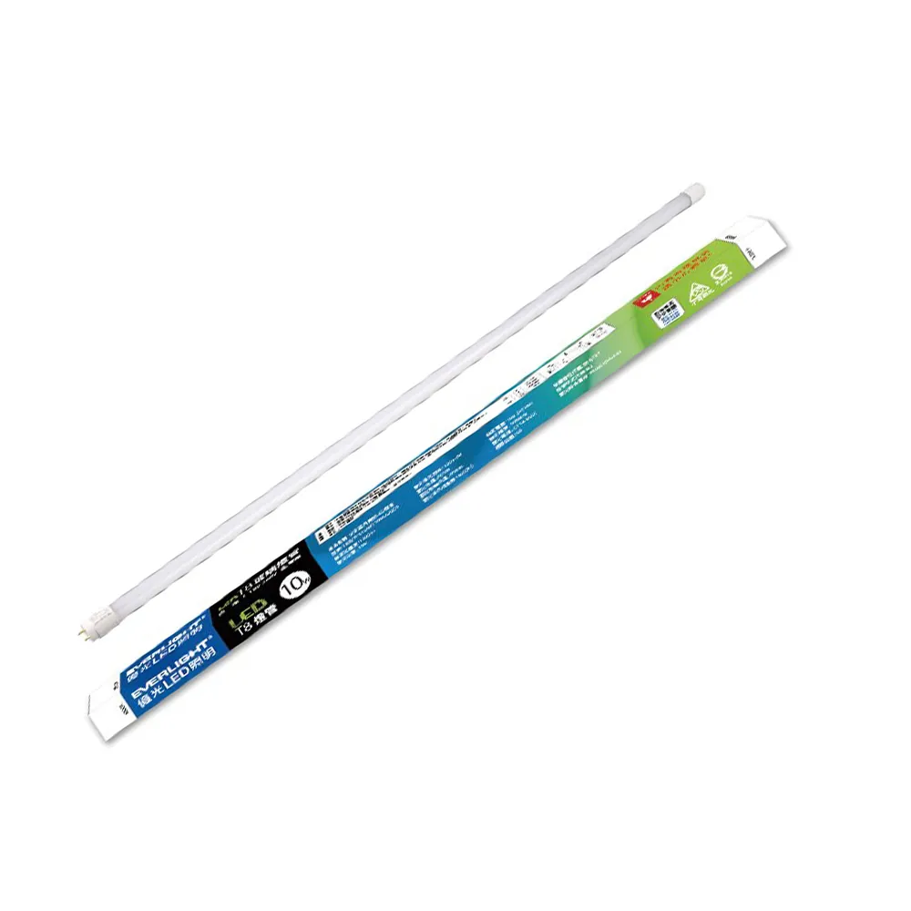 【Everlight 億光】T8 10W LED燈管 2呎 -黃光 3000K