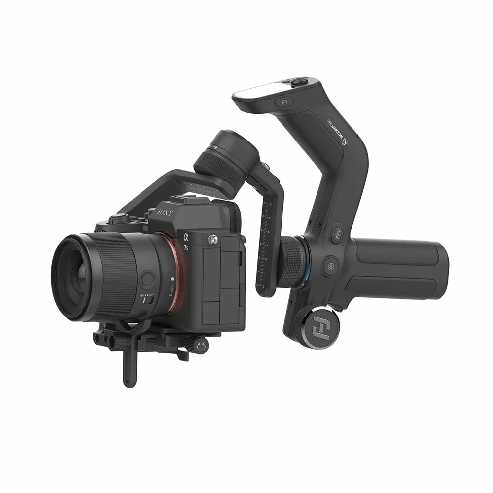 【LGS 熱購品】全能王者-SCORP mini 微單眼相機三軸穩定器(四大配件/超強續航/多數兼容/OLED液晶屏)