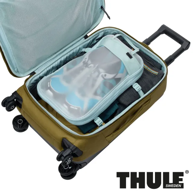 【Thule 都樂】Aion 登機型滾輪式行李箱 海狸鼠棕色 (週年慶/露營/旅行/收納)