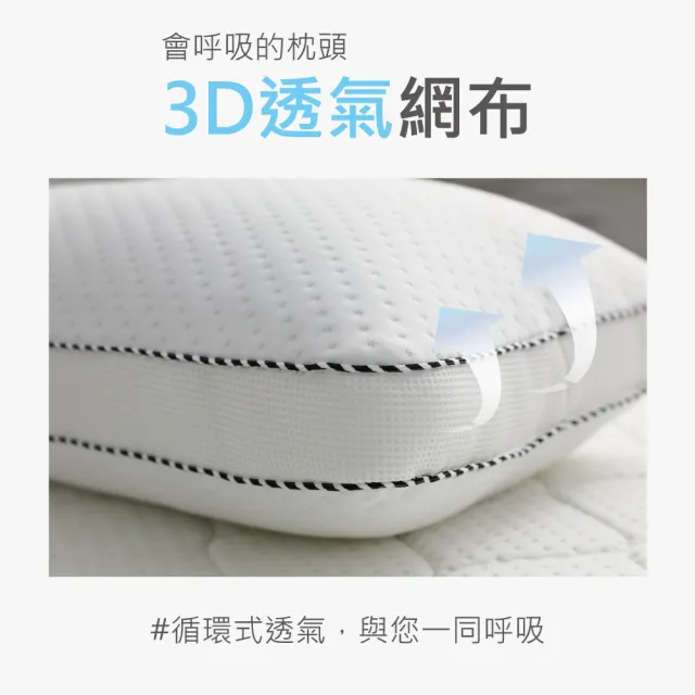 【Darphia 朵法亞】快速出貨|可水洗獨立筒枕 (45顆獨立筒/水洗枕/獨立筒枕/透氣枕/支撐枕/臺灣製造)