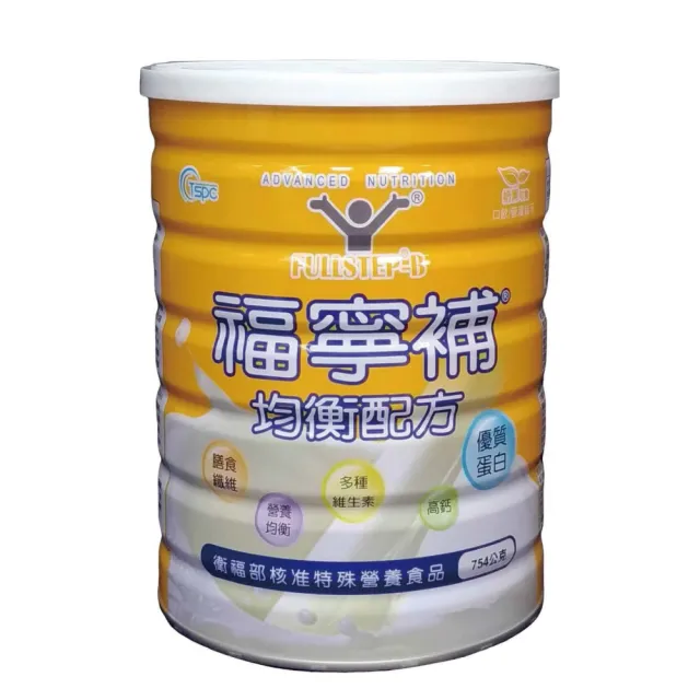 【福寧補】福寧補均衡配方 買6送1(共7罐 754g/罐)