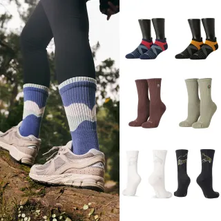 【FOOTER】5入組-mo獨家款!!登山襪/減壓足弓運動除臭襪-高筒/中筒/船短襪