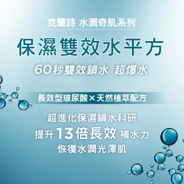 【CLARINS 克蘭詩】水潤奇肌保濕精華30ml