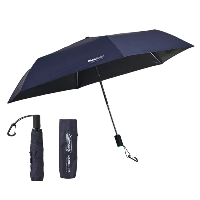 【Coleman】自動晴雨傘55(雨傘 陽傘 折傘 摺疊傘 遮陽傘 自動傘 輕量傘)