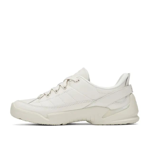 【Clarks】女鞋 輕鬆走-Tri Ease Lace.女款真皮舒適緩震輕量休閒鞋 運動鞋 小白鞋(白色)(CLF87342C)
