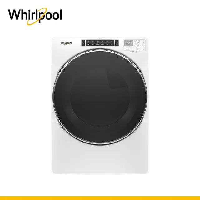【Whirlpool 惠而浦】16公斤〔天然〕瓦斯乾衣機(8TWGD8620HW)