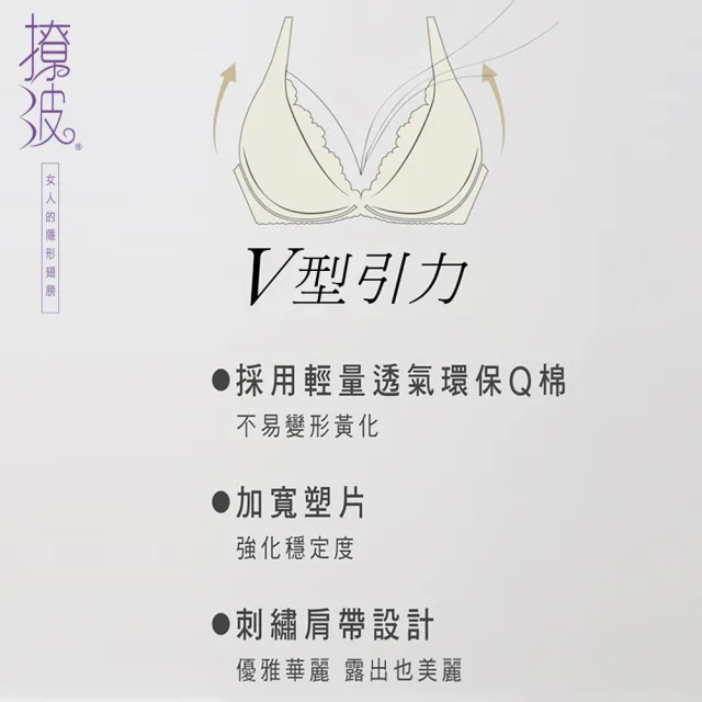 【Swear 思薇爾】撩波系列B-F罩蕾絲包覆內衣(白玫瑰)