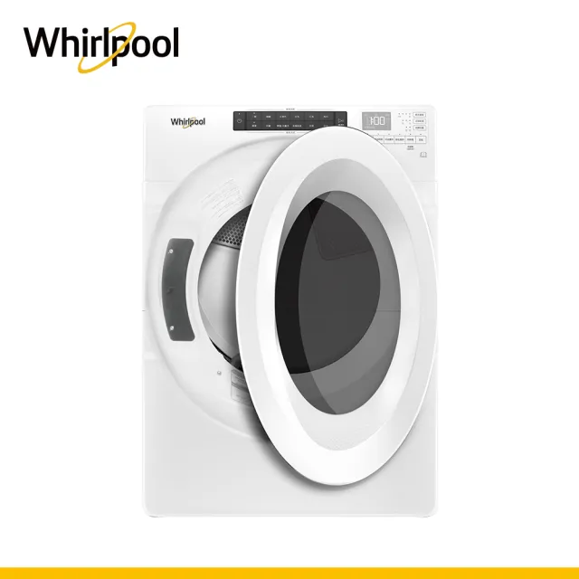 【Whirlpool 惠而浦】家電快配16公斤〔天然〕瓦斯乾衣機(8TWGD5620HW)