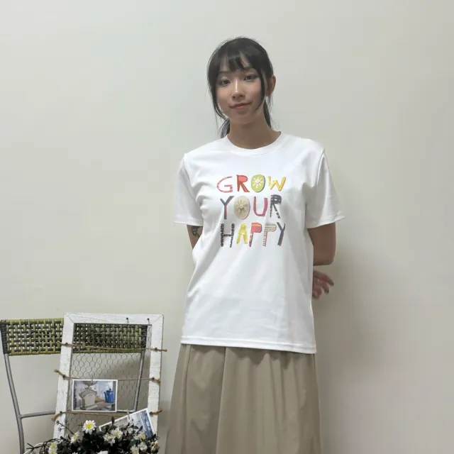 【Hana Mokuba】花木馬日系女裝圓領趣味英文字母上衣