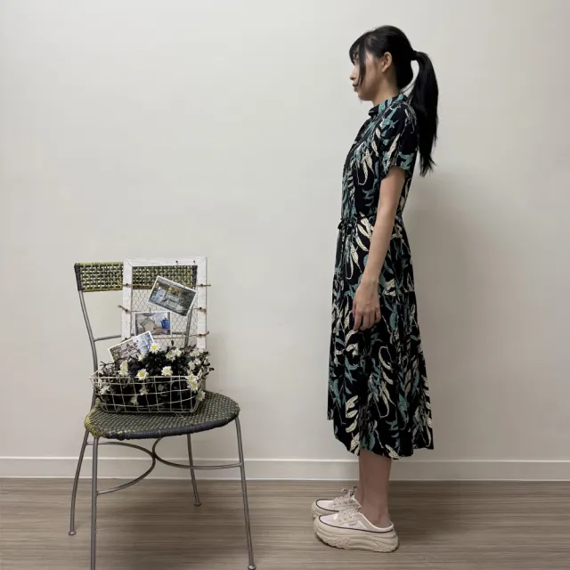 【Hana Mokuba】花木馬日系女裝花間小日子・印花洋裝