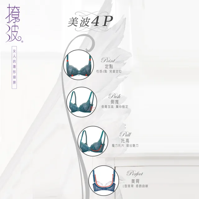 【Swear 思薇爾】撩波系列A-G罩蕾絲包覆內衣(白玫瑰)