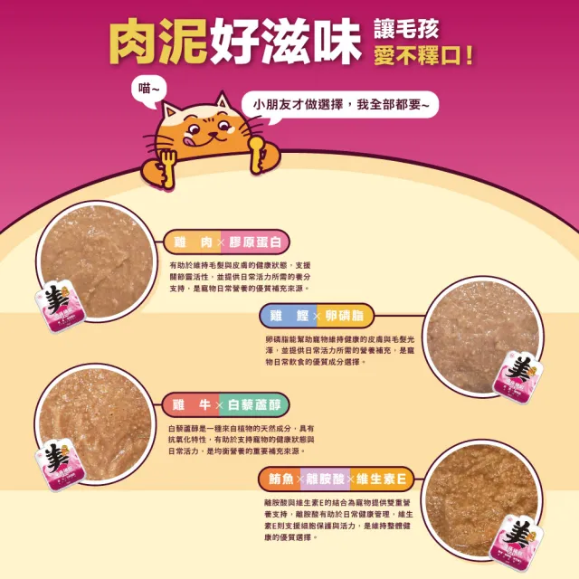 【PAW PAW LAND 肉球世界】南極磷蝦重磅大肉包美毛包185g×28入(全齡貓主食餐包 主食罐 牛磺酸 膠原蛋白)
