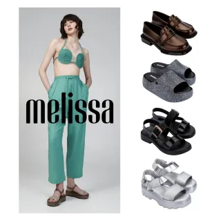 【Melissa】視覺立增高！時髦厚底樂福鞋/涼鞋/拖鞋 (任選均一價)