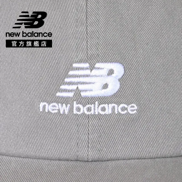 【NEW BALANCE】NB NB刺繡棒球帽/復古帽_LAH53003SLA_中性_灰色