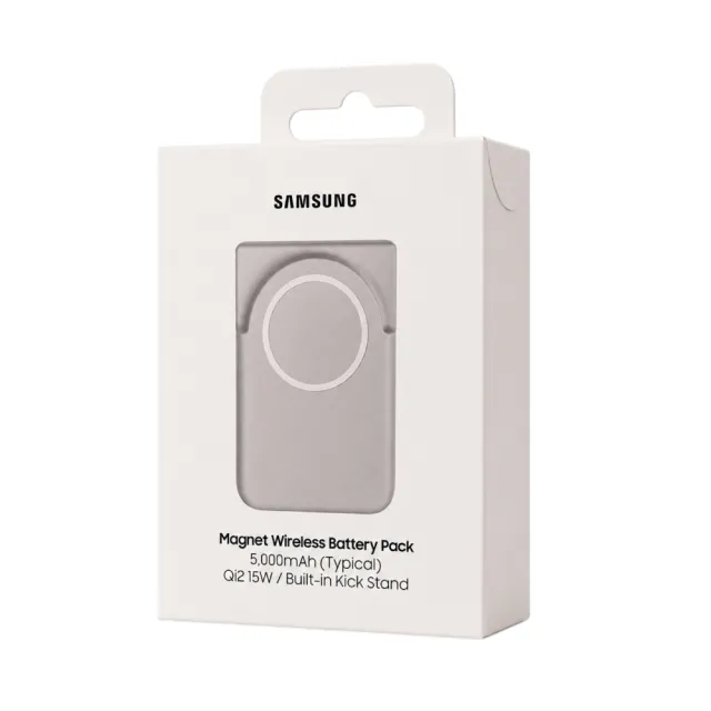 【Samsung 三星】原廠 5000mAh / Qi2 15W 磁吸無線行動電源 Type C (EB-U2500)
