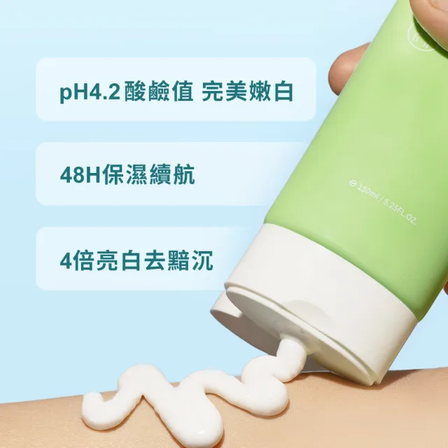 【NARUKO 牛爾】茶樹三酸抗痘平滑身體乳150ml(身體乳/毛孔緊緻/抗痘)